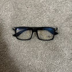 Chrome Glasses Black/Gold