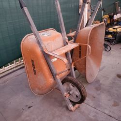 ( 2 ) carretillas  usadas Llanta Solida  Havy DUTY