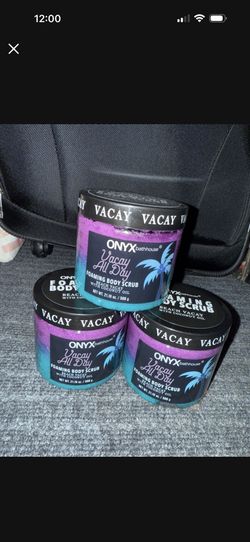 🎁 3 ONYX VACAY ALL DAY BODY FOAMING SCRUB 