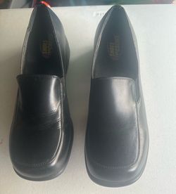 Shoes For Crews Black Slip-Resistant Work Loafers Shoes #10