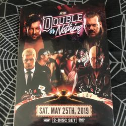 (Sealed) AEW Double or Nothing 2019 2-Disk DVD - All Elite Wrestling