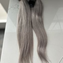 18” Single Bundle Grey Ombré