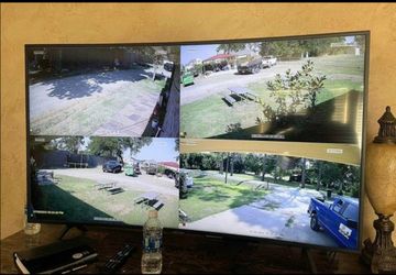 #4 Cam@ras De Seguridad -4 CCTV Security C@meras With Recorder❗️INST@LLED❗️INST@LADAS 💯