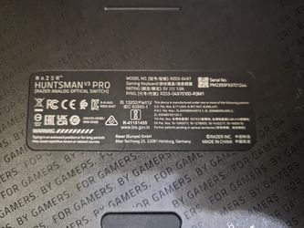 Razer Huntsman V3 Pro — Barely Used