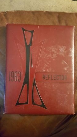 1963 Van Meter High School Year Book Van Meter Iowa "Reflector"