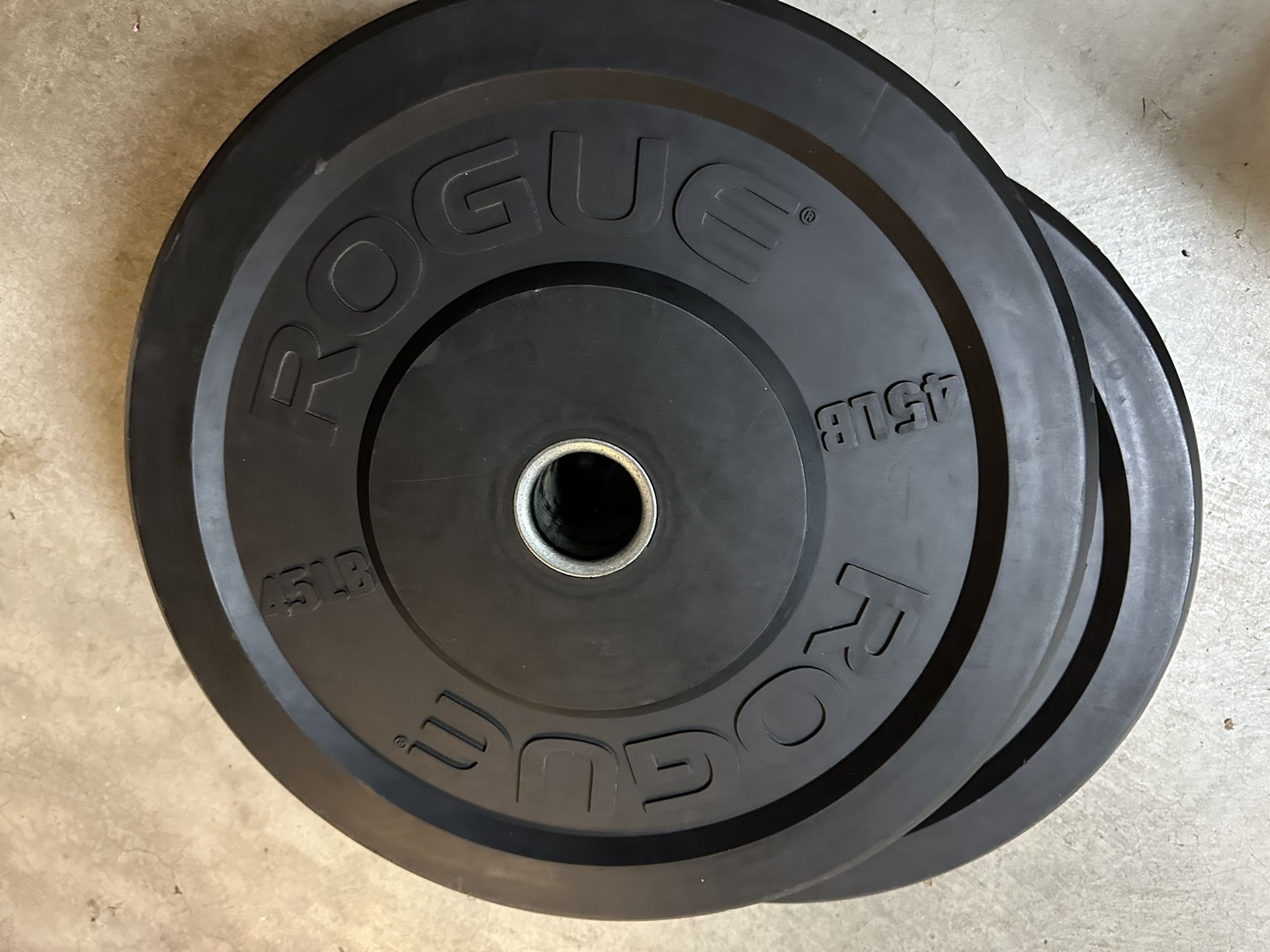 Rogue 45 Lb Bumper Plates
