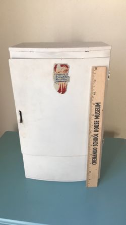 Vintage Toy Refrigerator