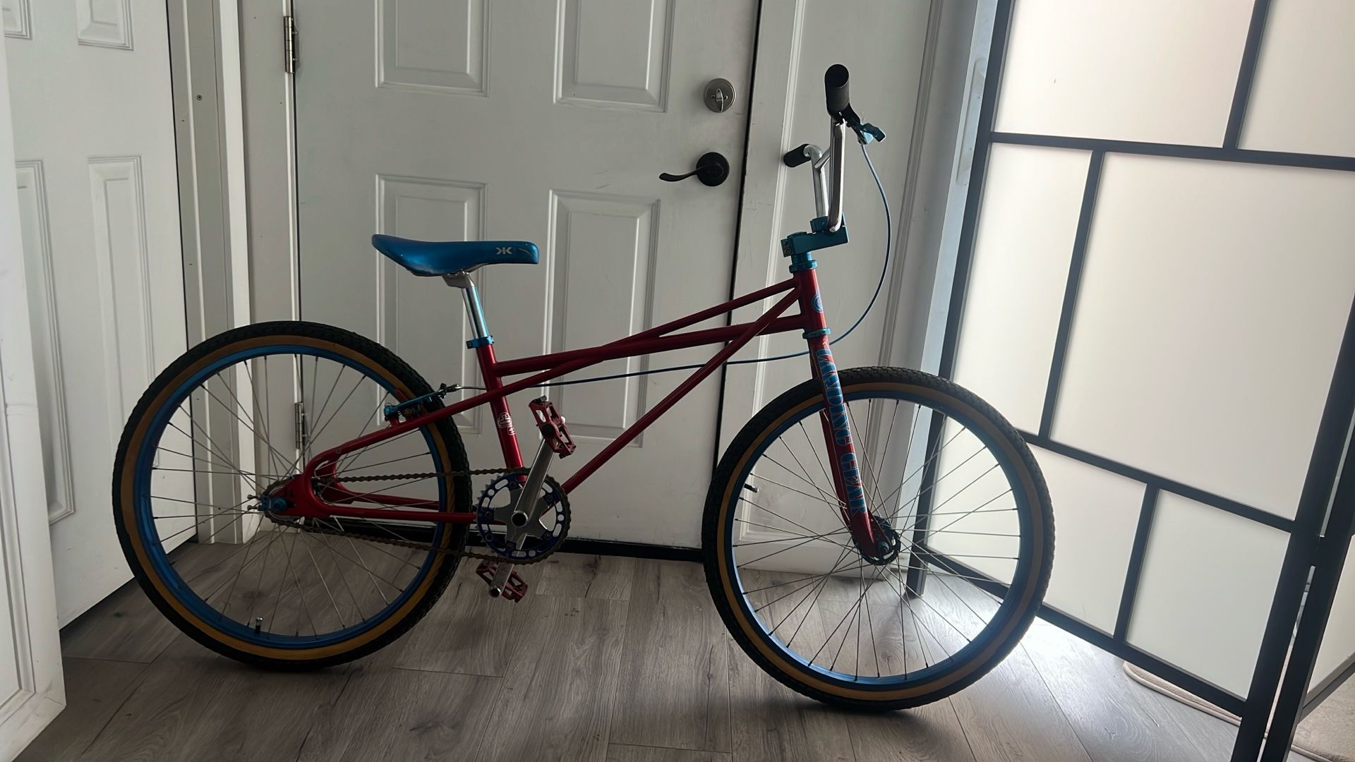 2010 SC RACING 24” QUADANGLE RED BLUE RARE # 272/500 GT BMX BULLSEYE PK ...