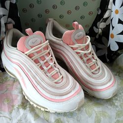 Nike Air Max 97 WMNS Summit White Bleached Coral size 8.5