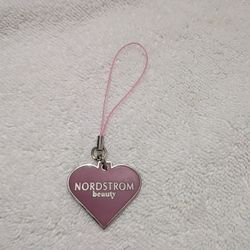 Nordstrom - Beauty Purple Heart Keychain 