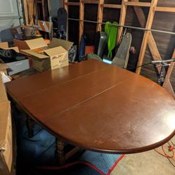 Solid Wood Extending Table