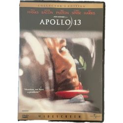 📀 Apollo 13 Collector’s Edition DVD | Tom Hanks, Kevin Bacon | Widescreen Space Drama