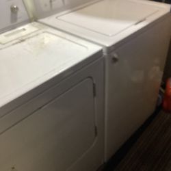 ROPER WASHER AND DRYER