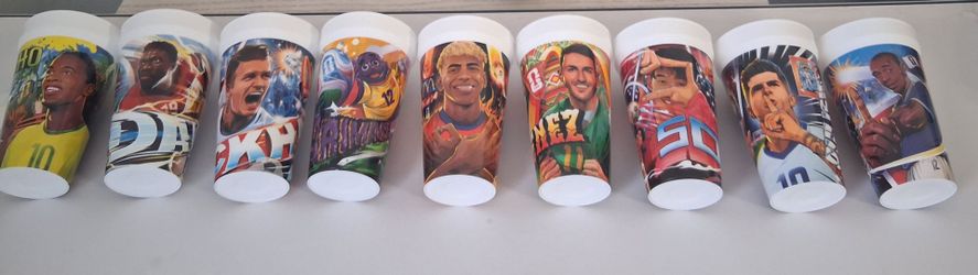 World cup McDonald's cups