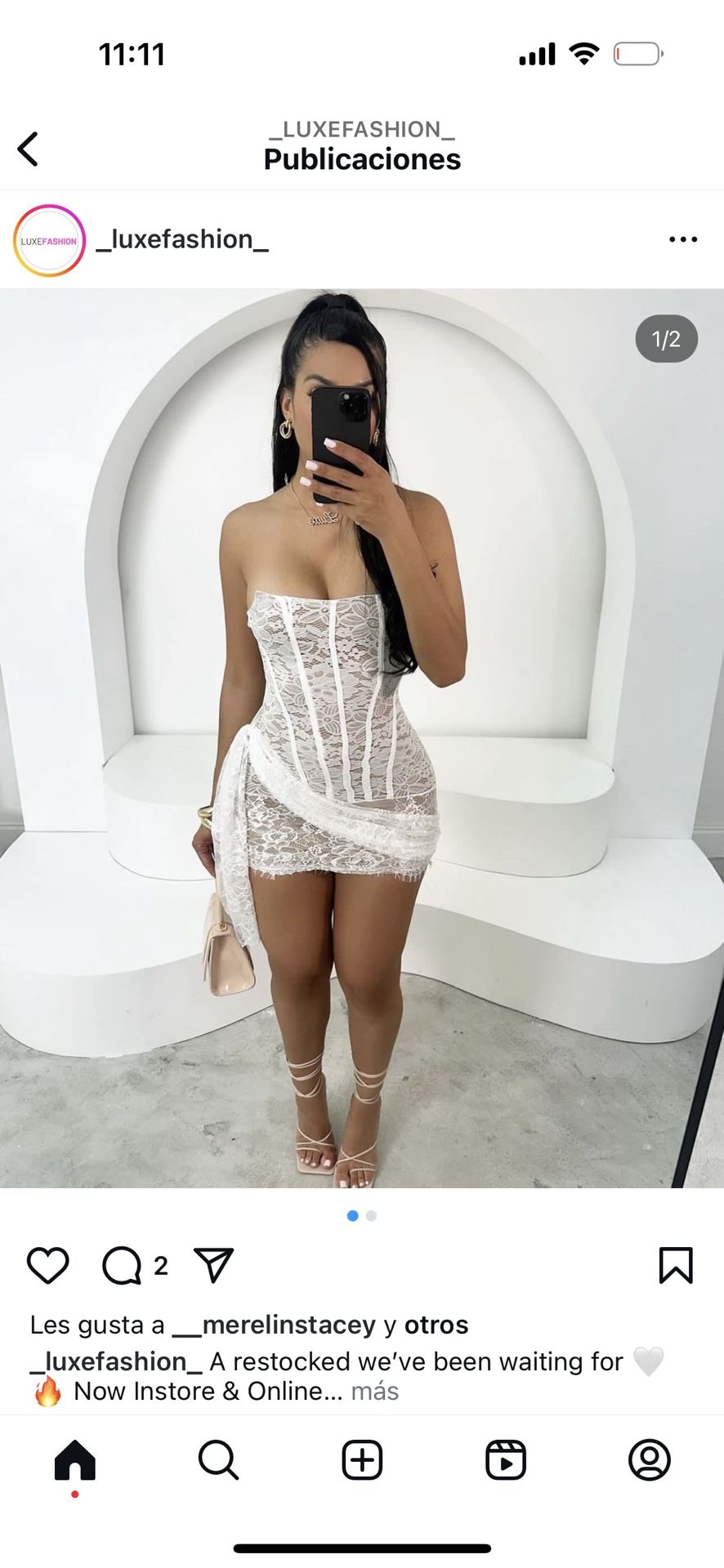 Vestido Size Small