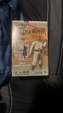2026 Topps Allen and Ginter Baseball Trading Cards Blaster Box