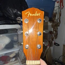 Acoustic Guitar, Neck Broken. AS IS for Parts Or Repair 