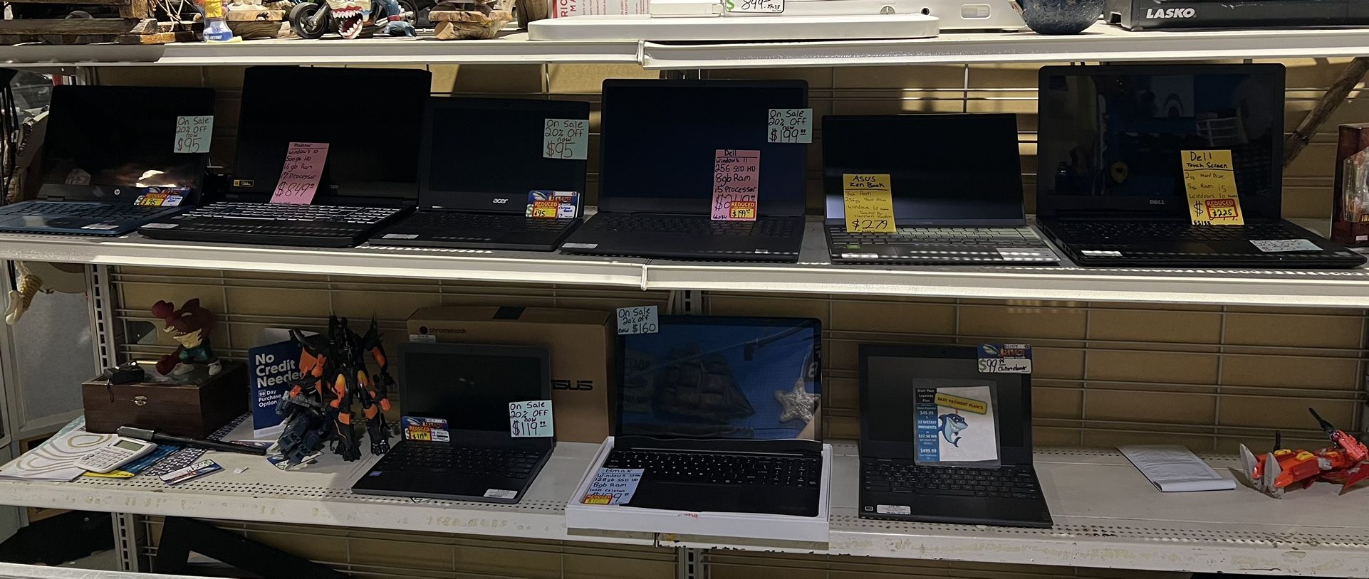 Laptops prices START AT $80 pick up only HP, Dell, Lenovo, MacBook and more 