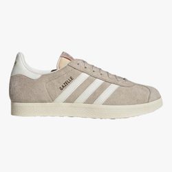 adidas Original Gazelle Shoes Men IG5796 (Wonder Beige/Off Whit), Size 9