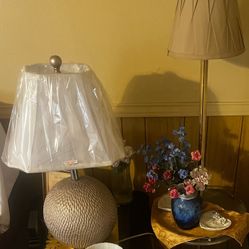 Antique Chairs And Lamps