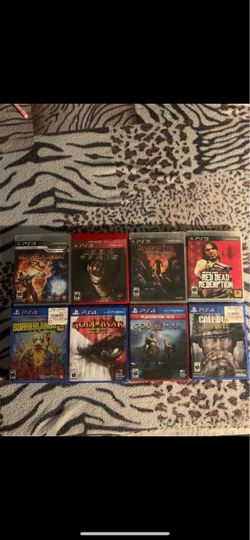 PS4 and ps3 games