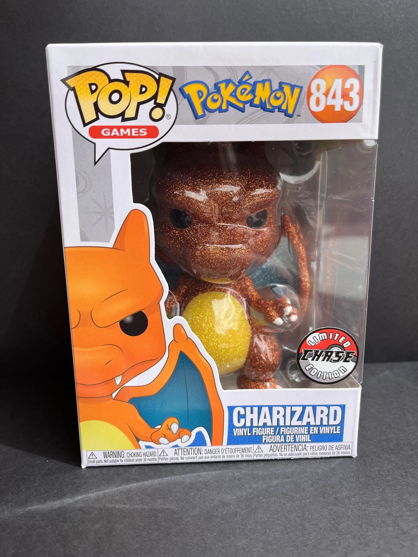 Custom Diamond Charizard funko