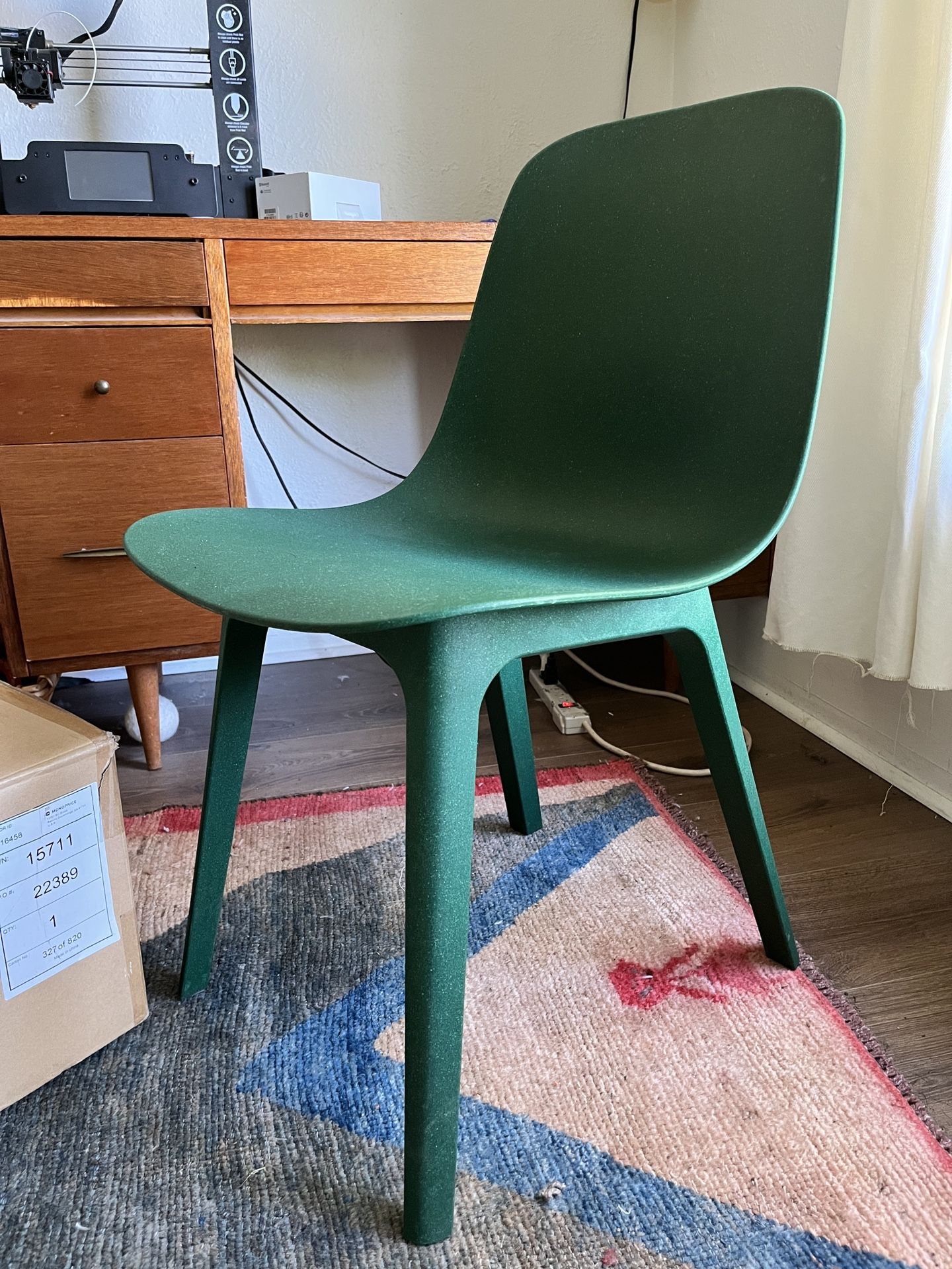 Discontinued IKEA Odger Chair-green!