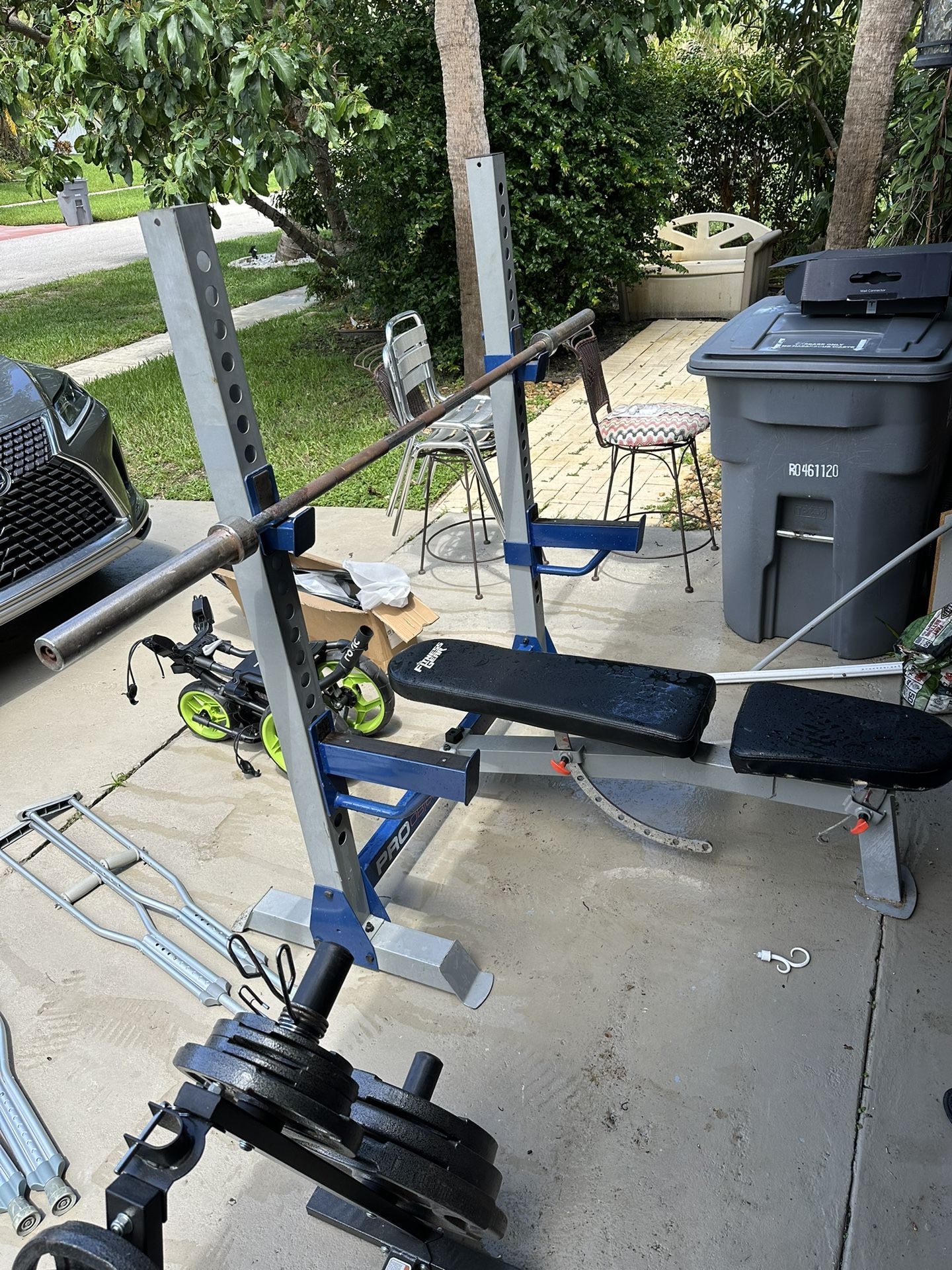 Bench press/squat Rack Pro OB600
