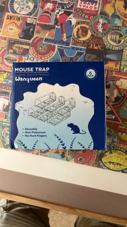 Wanqueen Mouse Traps  6 Pack New