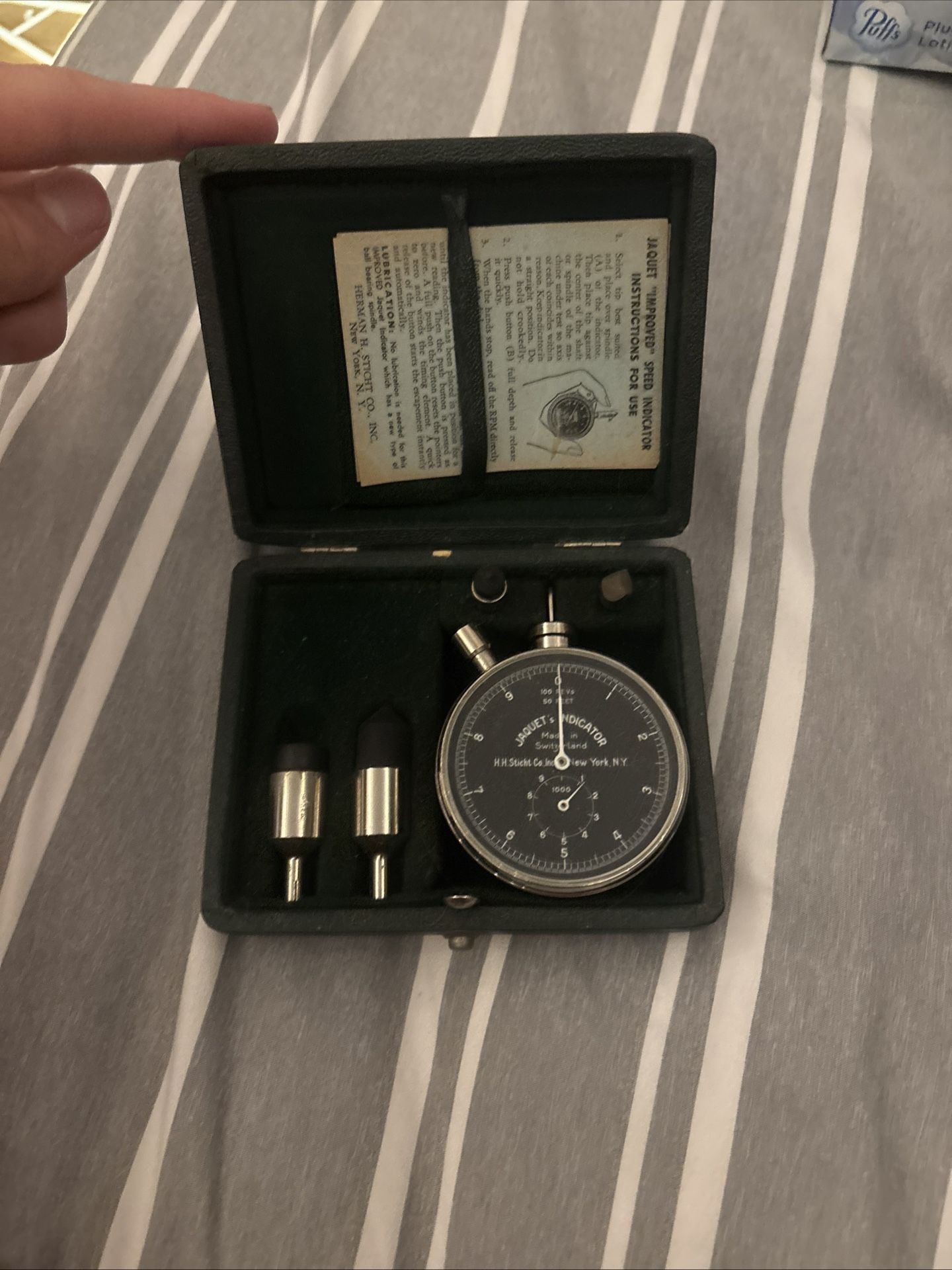 Jaquet's Indicator | *Vintage* Improved Speed Indicator Made in Switzerland