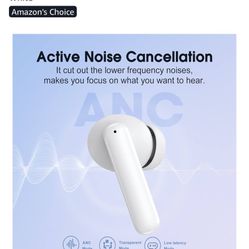 White Miracase True Wireless A1 Earbuds