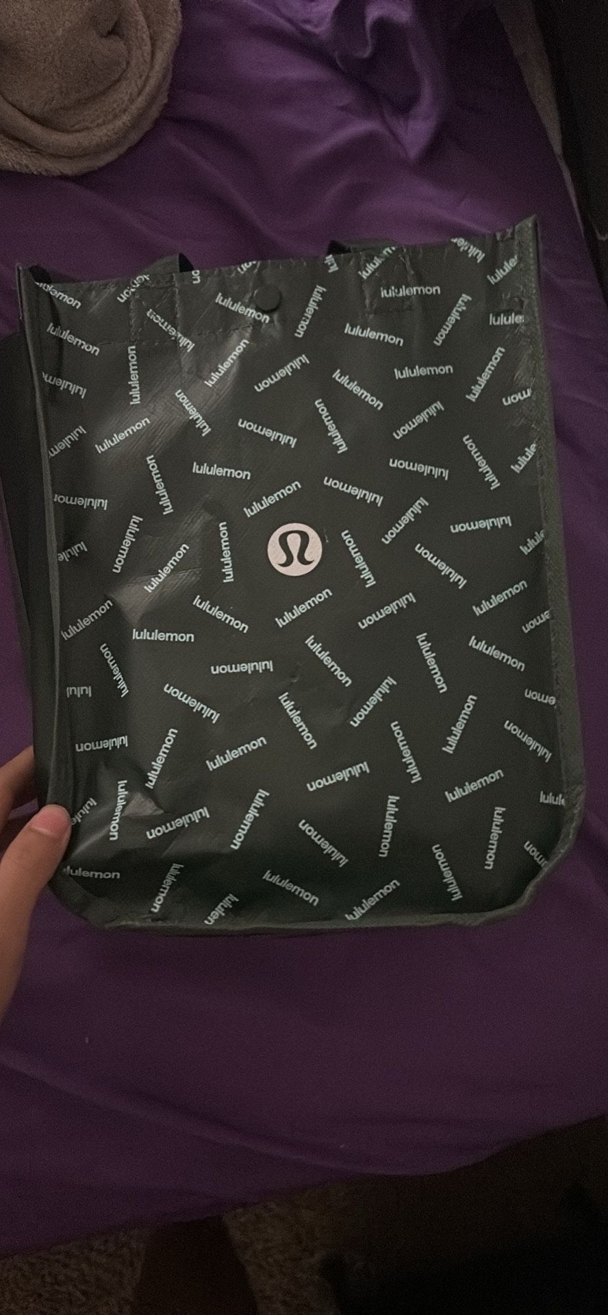 Green Lululemon Tote bag