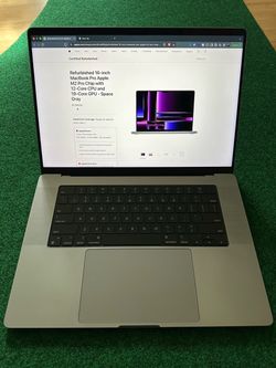 Apple MacBook Pro 16” (M2 Pro)