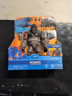 Godzilla vs Kong Kong with Battle Axe toy