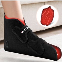Viconor Red Infrared Light Therapy for Feet, Red Light Therapy Shoe Led Near Infrared Light Boots