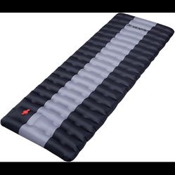 Self Inflating Camping Pads Thick 4.7 Inch Lightweight Camping Sleeping Pad Ultralight,Compact, Waterproof PVC Inflatable Mat for Tent, Hiking and Bac