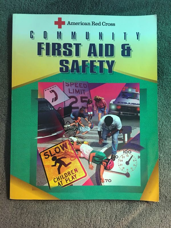 American Red Cross Community First Aid Safety Book For In Altadena Ca Offerup