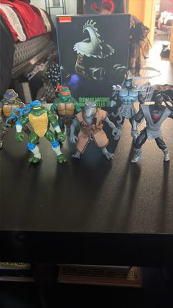 TMNT LOT OF 6 figurines