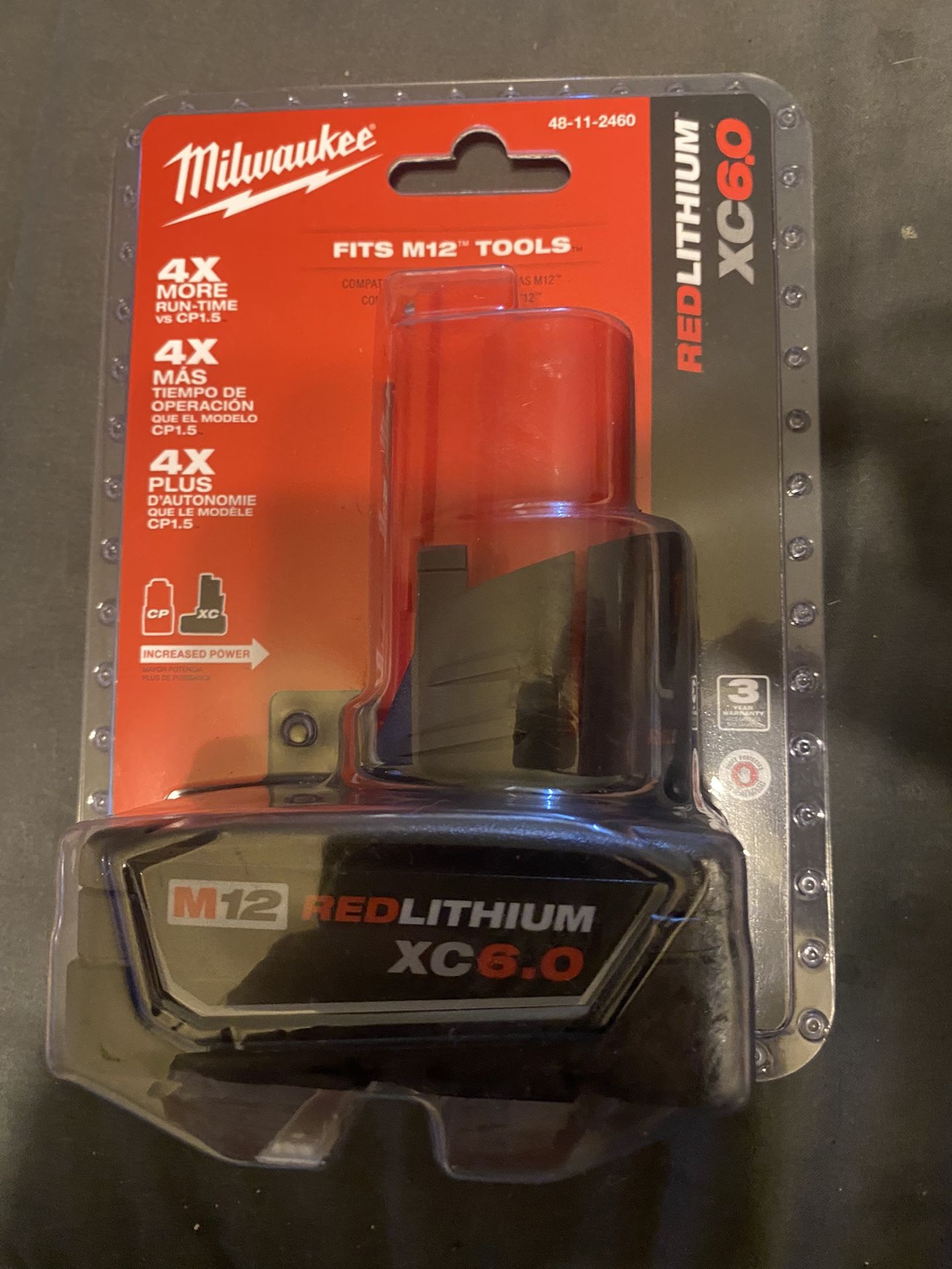 Milwaukee M12 6.0 Battery