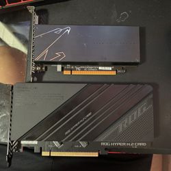 ASUS ROG HYPER M.2 CARD PCIE NVME M.2 EXPANSION CARD