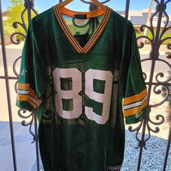 GB Packers Adult #89 Mark Chmura Green/Gold/White XL LogoAthletic Jersey 