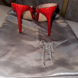 Giuseppe Zanotti Red Sandals size 9