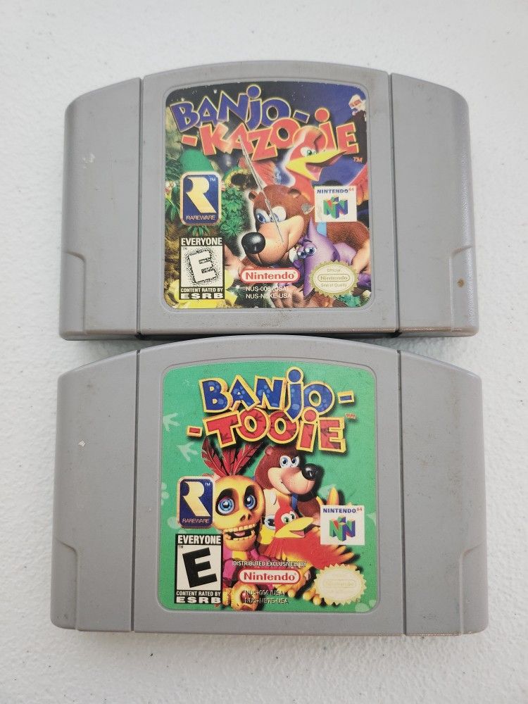 Banjo Kazooie And Banjo Tooie Nintendo 64