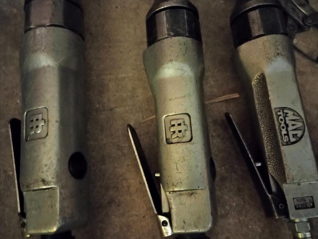 Ingersoll Rand And Mack Ratchets Sets Together