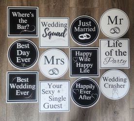 Wedding Photobooth Props