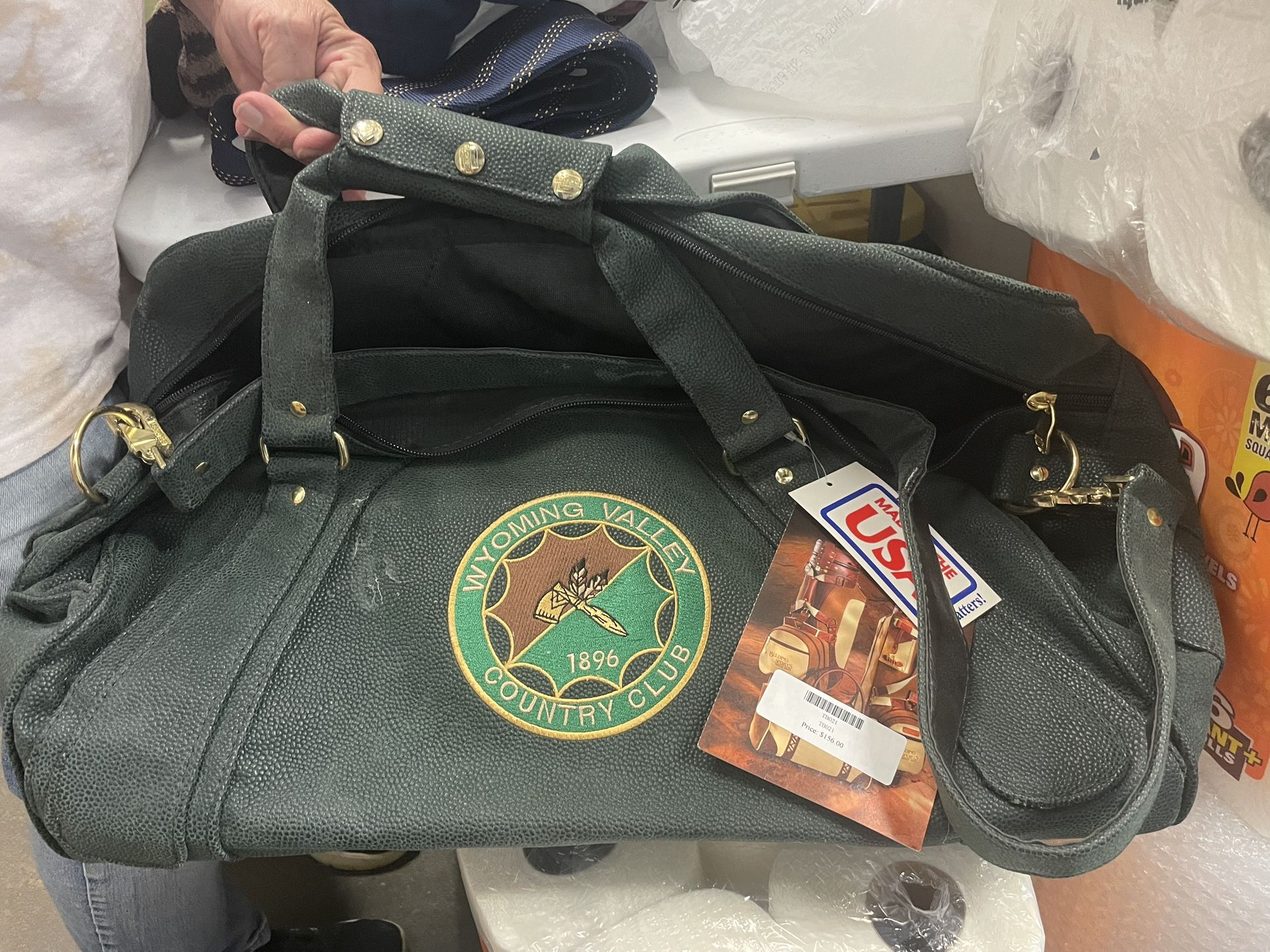 Wyoming Valley Gol Club Large Bag