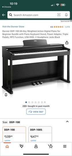 Donner DDP-100 Piano