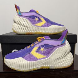 Converse All Star BB Prototype Yellow/Purple A03695C Men's Size 10 Lakers