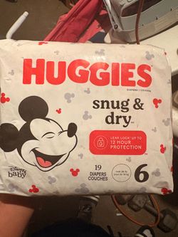 Huggies size 6