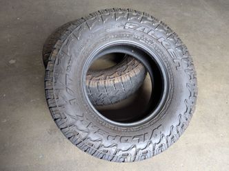 LT 285 70 17 FALKEN WILDPEAK AT4W 10PLY 2 TIRES SILVERADO SIERRA F-150 RAM TITAN TUNDRA RUBICON GLADIATOR only 2